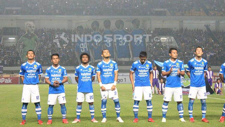 Persib Bandung vs Bhayangkara FC.