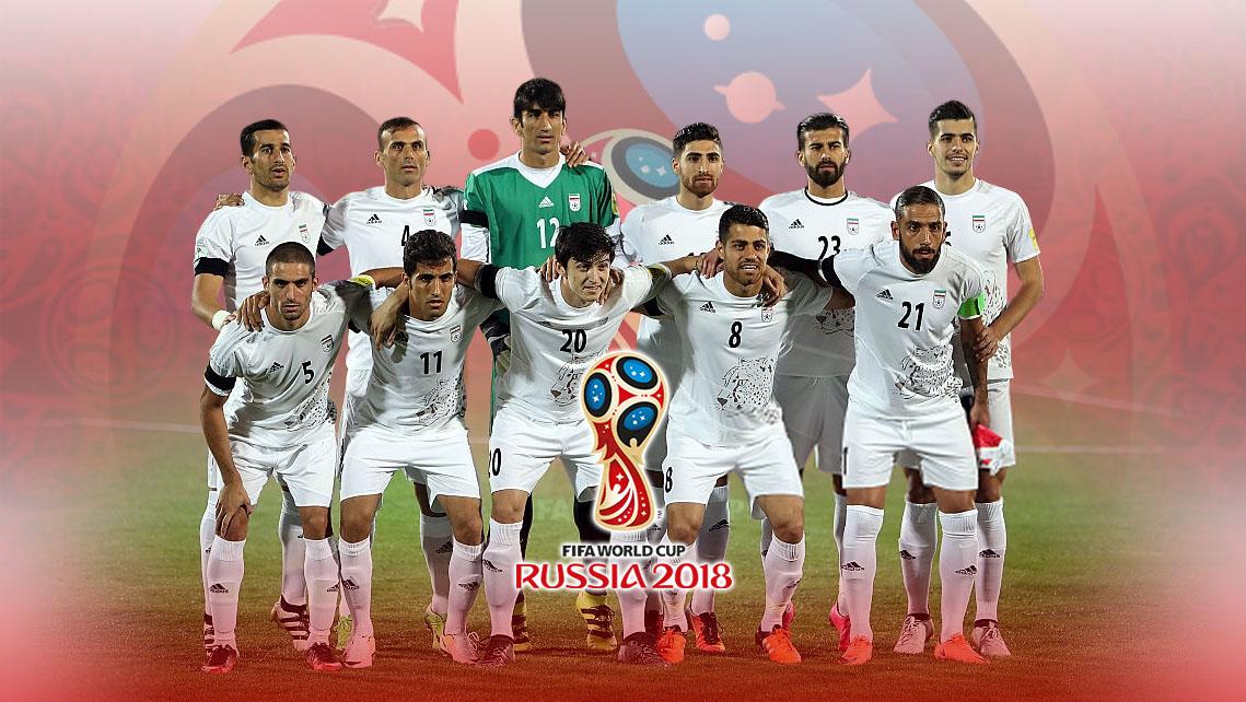 Timnas Football Iran PD 2018.