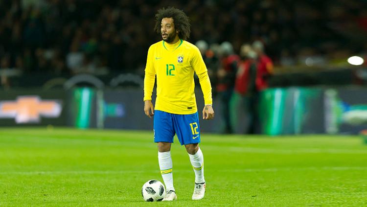 Marcelo, bek kiri Timnas Brasil.