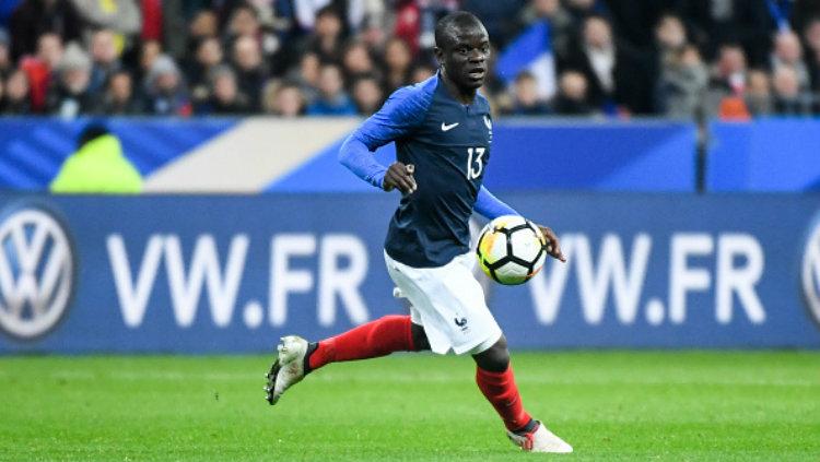 N'Golo Kante, gelandang bertahan Timnas Prancis.