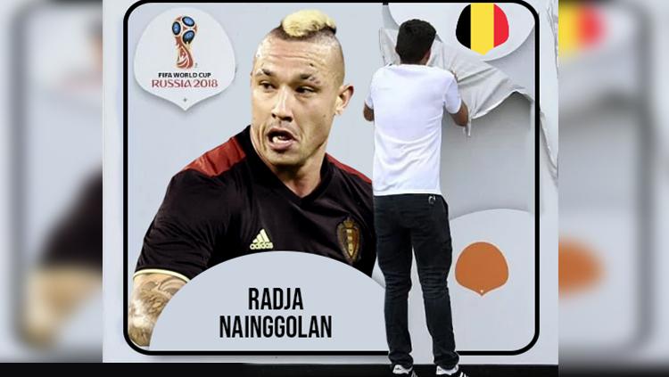 Radja Nainggolan resmi tidak masuk dalam skuat di Piala Dunia 2018. - INDOSPORT