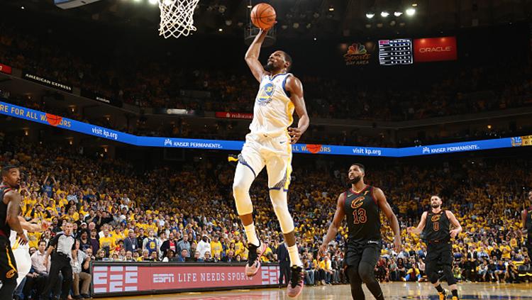 Kevin Durant, small forward Golden State Warriors. - INDOSPORT