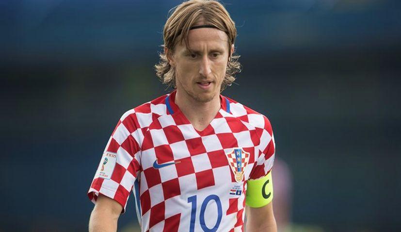 Playmaker sekaligus kapten Timnas Kroasia, Luka Modric.