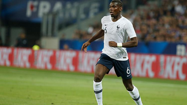 Paul Pogba saat berseragam Timnas Prancis. - INDOSPORT