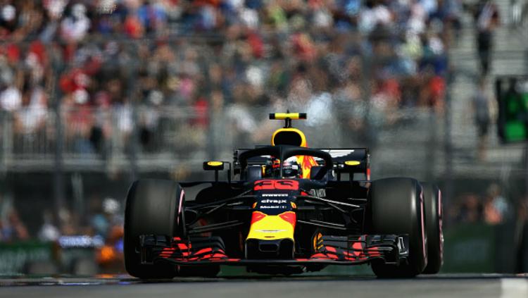 Max Verstappen tercepat dalam sesi latihan bebas GP Kanada 2018. - INDOSPORT