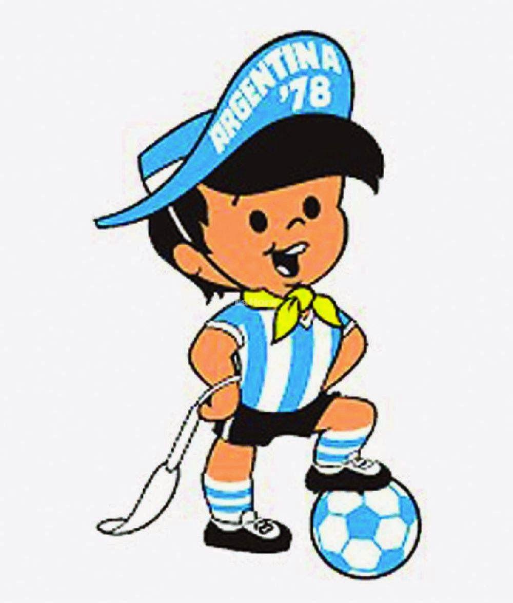 Gauchito, maskot Piala Dunia 1978 di Argentina. Copyright: Pinterest