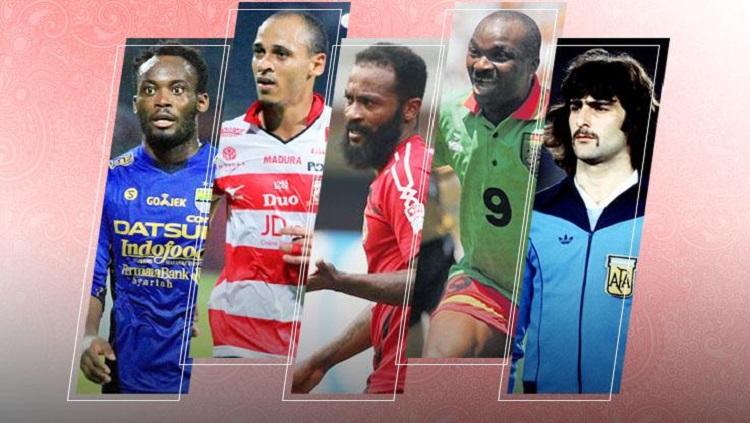5 Bintang Piala Dunia yang Pernah Bermain di Liga Indonesia