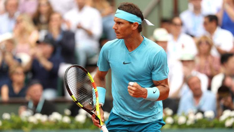 Rafael Nadal di final Roland Garros, Paris.