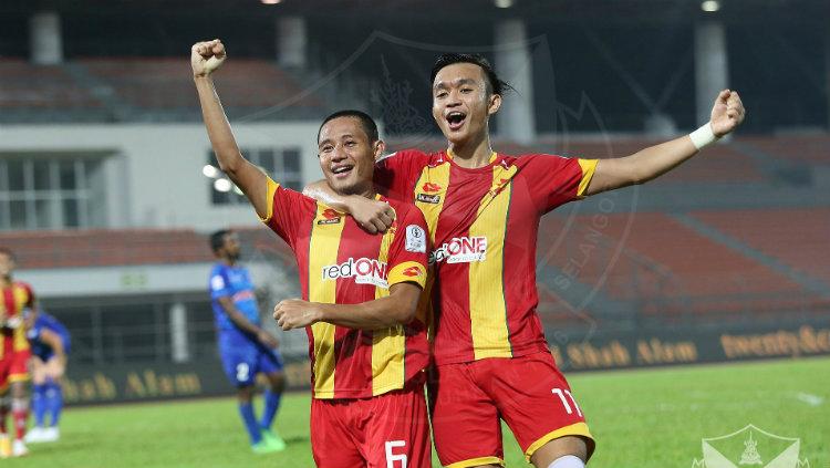Pemain Selangor FA Evan Dimas.