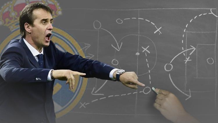 Julen Lopetegui yang resmi jadi pelatih baru Real Madrid.