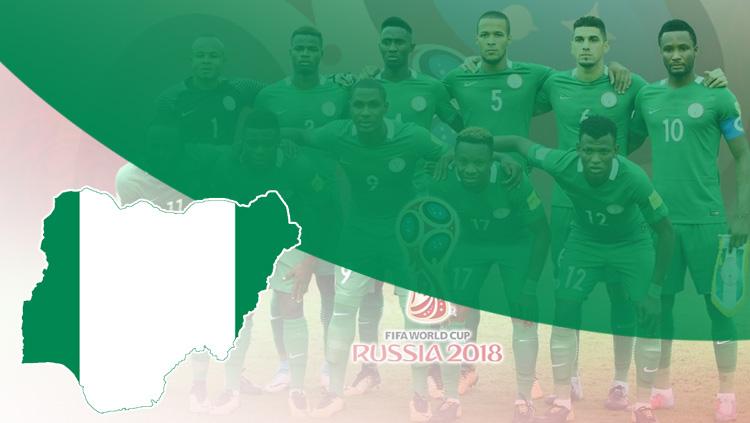 Timnas Nigeria di Piala Dunia 2018. - INDOSPORT