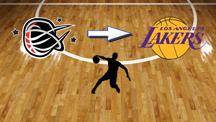 Ilustrasi pebasket Stapac Jakarta ke LA Lakers. - INDOSPORT