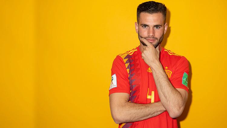 Nacho Fernandez, bek sayap Timnas Spanyol.