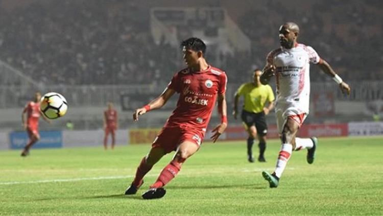 Sandi Sute, gelandang bertahan Persija Jakarta. - INDOSPORT