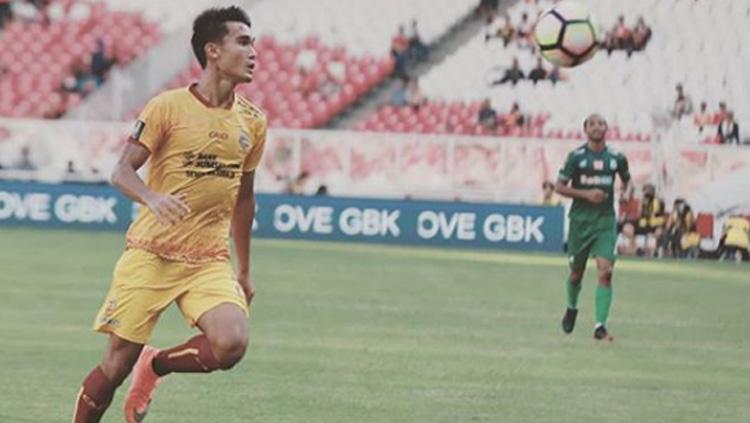 Zalnando, pemain Sriwijaya FC. Copyright: Instagram Zalnando