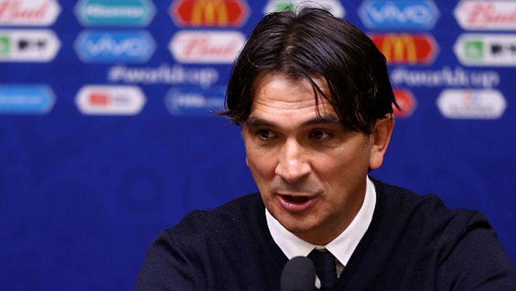 Zlatko Dalic, pelatih Timnas Kroasia. Copyright: INDOSPORT