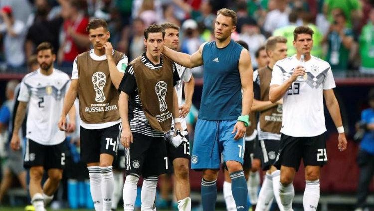 Skuat Jerman yang berlaga di ajang Piala Dunia 2018. - INDOSPORT