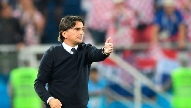 Zlatko Dalic, pelatih Timnas Kroasia di Piala Dunia 2018.