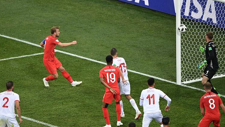 Pertandingan antara Inggris vs Tunisia di Piala Dunia 2018. - INDOSPORT