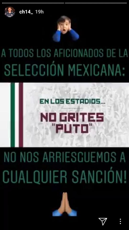 Pesan striker Javier Hernandez kepada para penggemar Meksiko Copyright: Instagram/Javier Hernandez