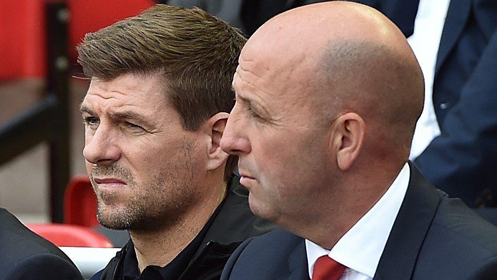 Steven Gerrard dan Gary McAllister Copyright: BBC