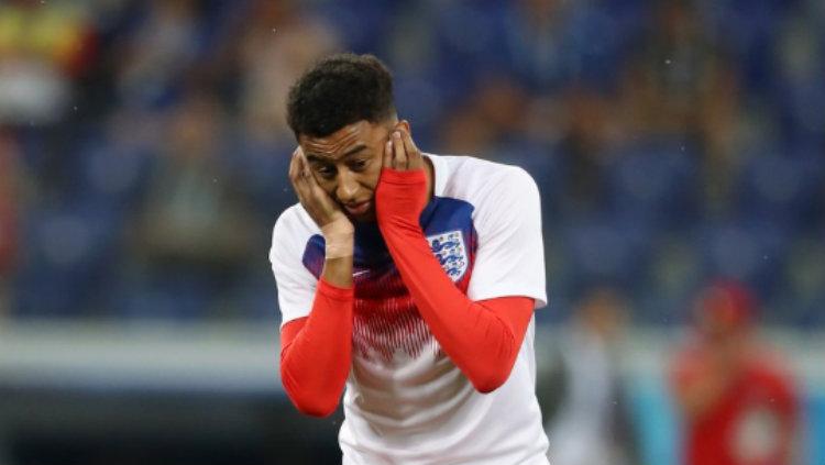 Jesse Lingard, salah satu pemain Timnas Inggris di Piala Dunia 2018 yang kini melempem.