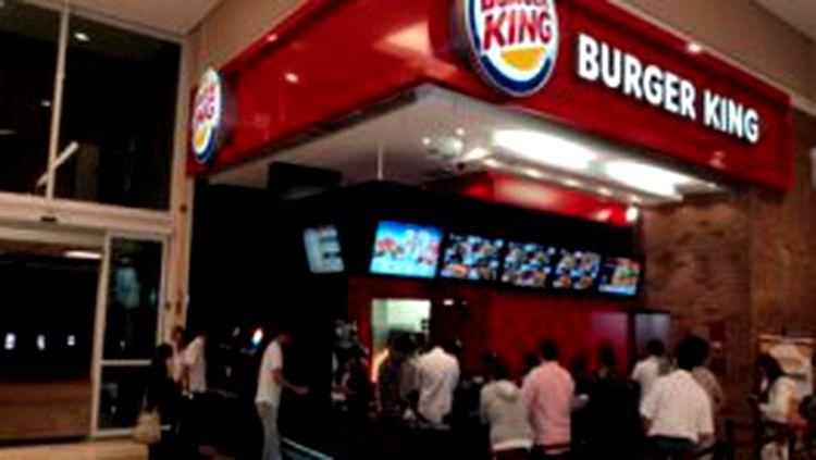 Gerai Fast Food Burger King - INDOSPORT