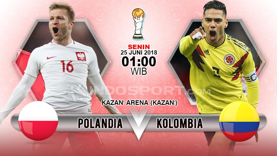 Polandia vs Kolombia
