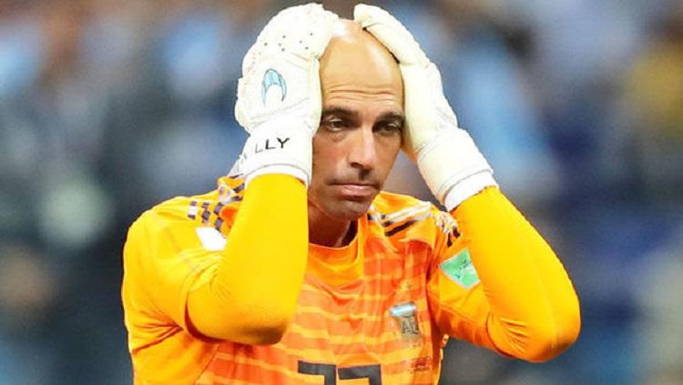 Kiper Argentina, Willy Caballero. Copyright: Daily Express