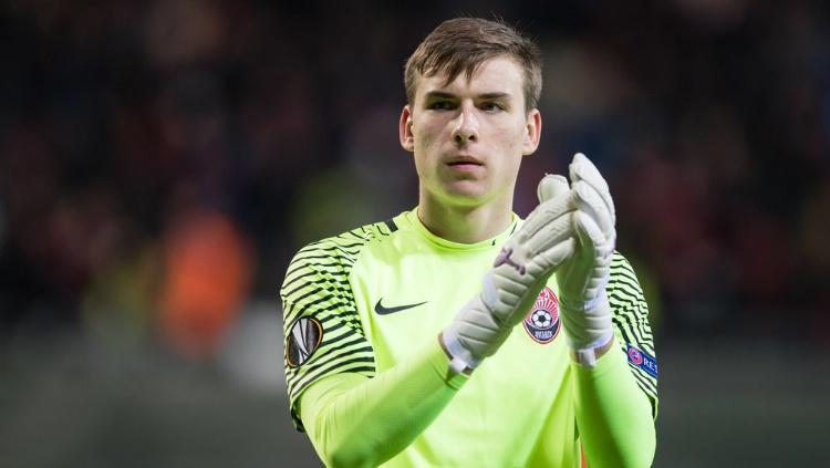 Andriy Lunin didatangkan klub LaLiga Spanyol Real Madrid dari Zorya Luhansk.