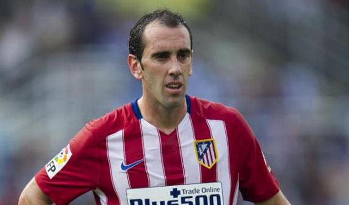 Bek tengah Atletico Madrid, Diego Godin Copyright: Sportsmaza