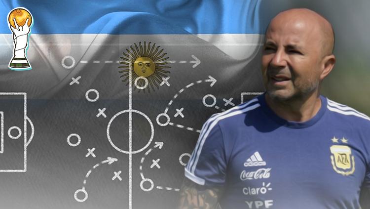 Beberapa taktik yang sudah disiapkan Argentina untuk laga nanti malam. - INDOSPORT