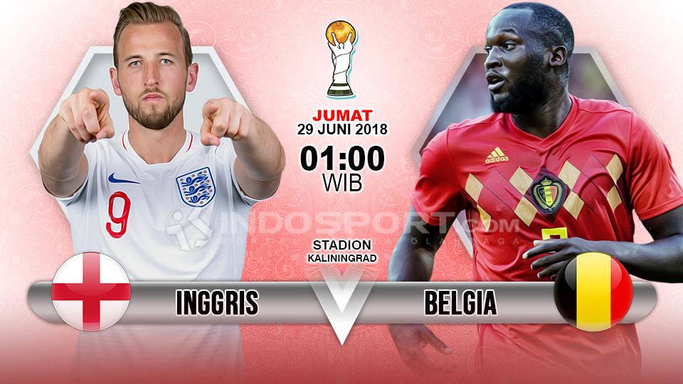 Prediksi Inggris vs Belgia