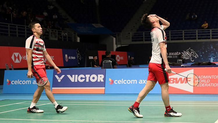 Kevin dan Marcus di Malaysia Open 2018