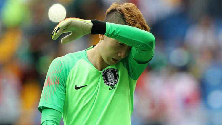 Cho Hyun-woo, kiper Timnas Korea Selatan di Piala Dunia 2018.
