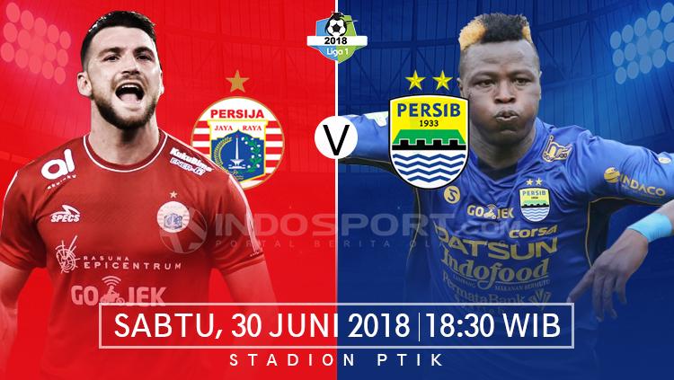Persija Jakarta vs Persib Bandung.