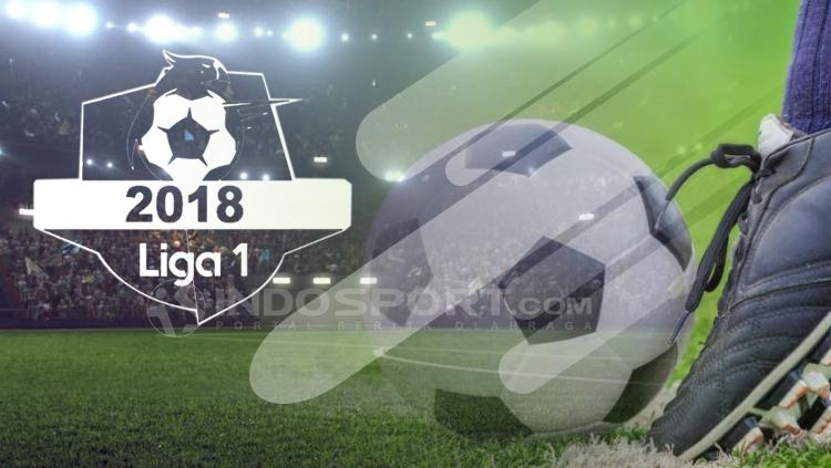 Logo Liga 1 2018, kompetisi kasta tertinggin sepak bola Indonesia. - INDOSPORT