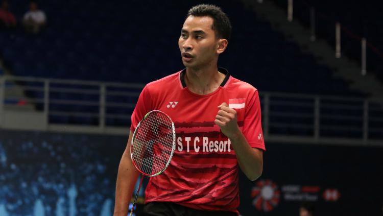 Tommy Sugiarto di babak kedua Malaysia Open 2018. - INDOSPORT