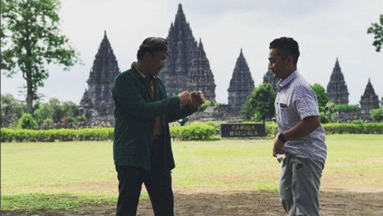 Imam Nahrawi dan Ahmad Siroj Falulloh. - INDOSPORT