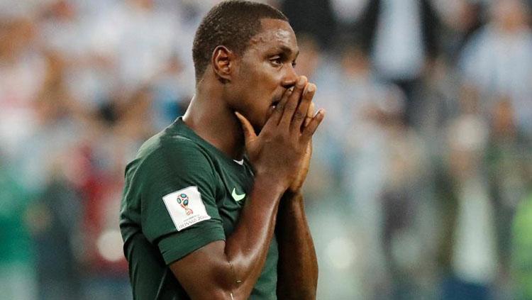 Pemain Nigeria, Odion Ighalo. Copyright: Getty Images
