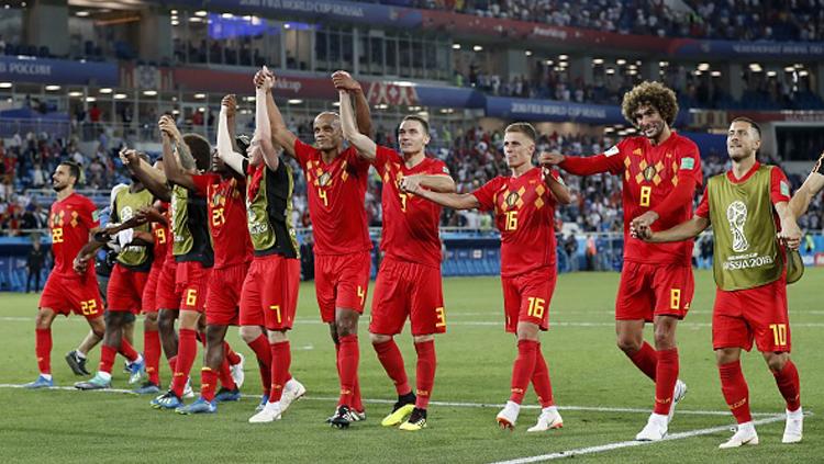 Timnas Belgia di Piala Dunia 2018. - INDOSPORT