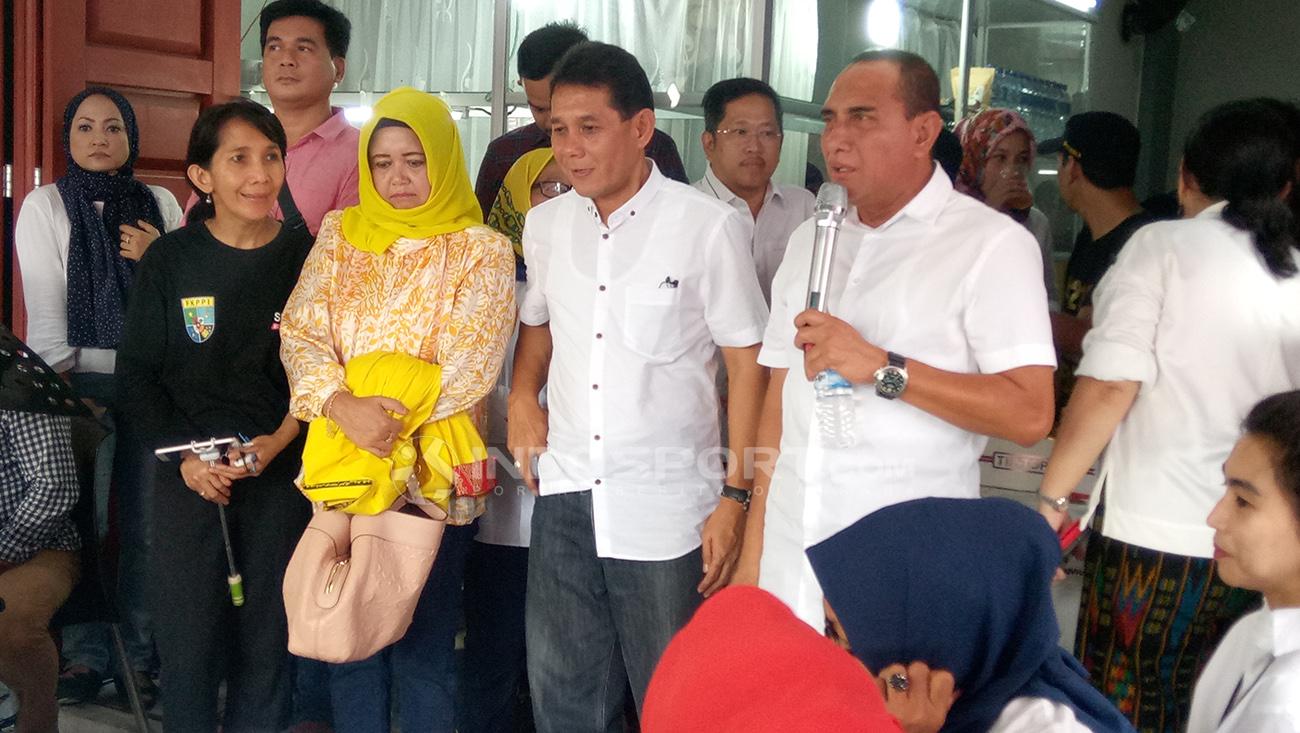 Edy Rahmayadi berjanji akan memberikan PSMS Medan stadion baru sepekan setelah dirinya dilantik menjadi Gubernur baru Sumatera Utara.