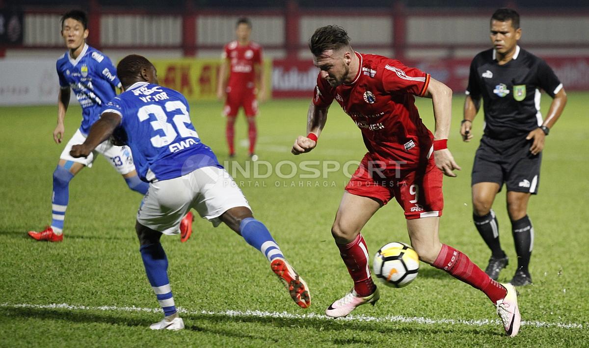 Persija Jakarta vs Persib Bandung di Liga 1 2018.