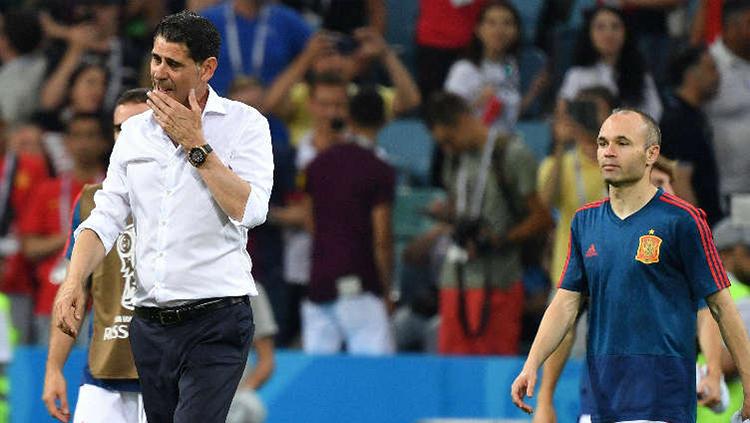Fernando Hierro tak lagi menjadi pelatih Spanyol.