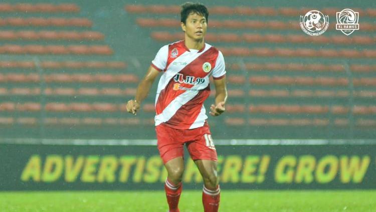Achmad Jufriyanto saat berseragam Kuala Lumpur FA. Copyright: instagram.com/kualalumpurfa/