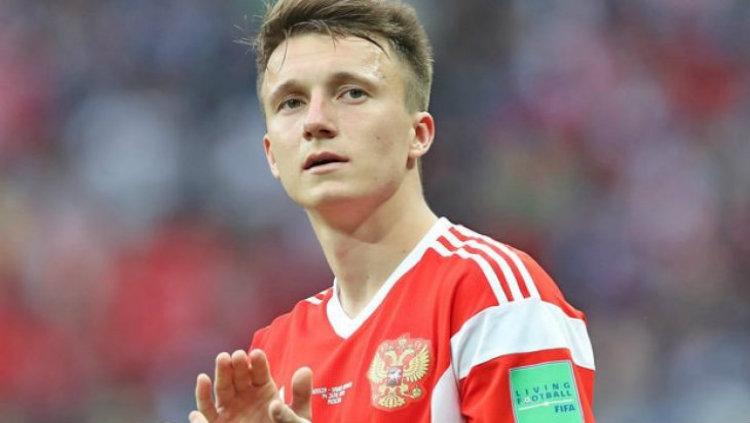 Aleksandr Golovin pesepakbola muda Rusia yang memikat Chelsea.