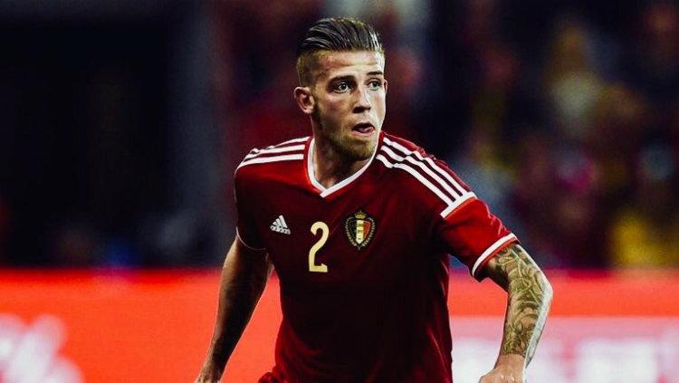 Bek tengah Belgia Toby Alderweireld di Piala Dunia 2018. Copyright: INDOSPORT.com