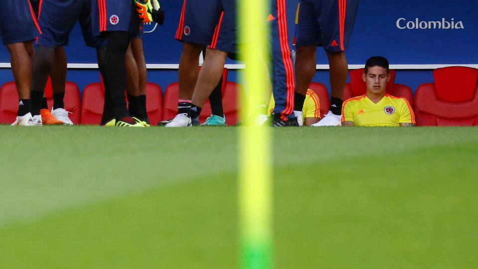 James Rodriguez 'diasingkan' dari skuat Kolombia. - INDOSPORT