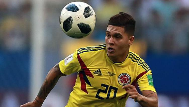 Juan Fernando Quintero, pemain Kolombia. Copyright: Daily Mail