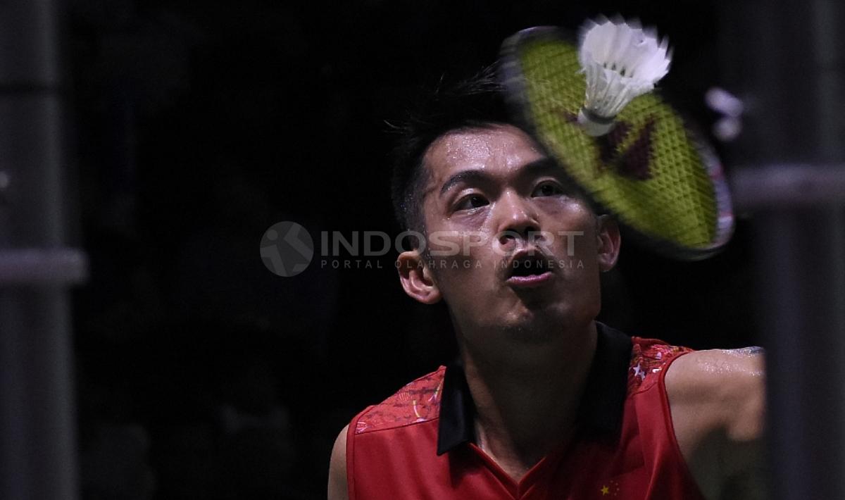 Lin Dan akhirnya takluk 15-21, 21-9, dan 21-14 dari Prannoy HS di babak pertama Indonesia Open 2018.